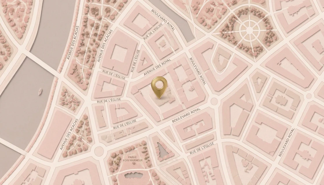 Mapa da região da Chácara das Pedras, Porto Alegre